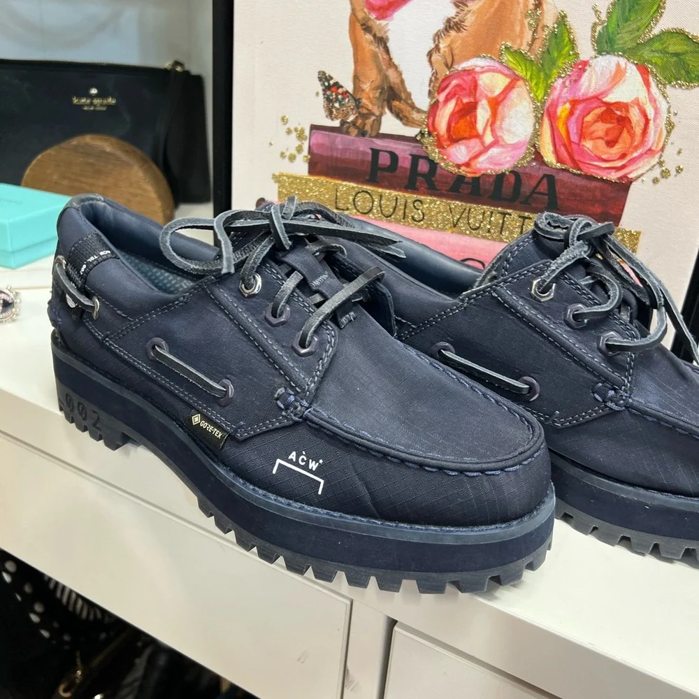 🔥🔥 Women's NEW Timberland®A-COLD-WALL* Waterproof Boat shoe OUT OF STOCK - Picture 3 of 9